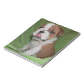 Bully Love Bulldog Notitieblok (Gedraaid)