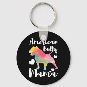 Bully Mama Bulldog Eigenaar Mam Sleutelhanger