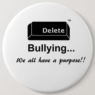Bullying Pin verwijderen Ronde Button 6,0 Cm