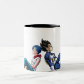 Bulma e vegeta mugs (Centre)