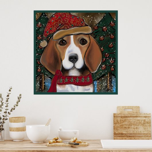 Bulterriër Poster (Keuken)