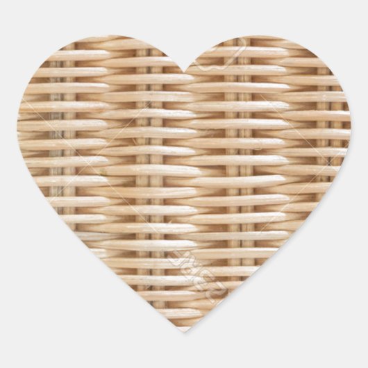 bultrug hart sticker (Voorkant)