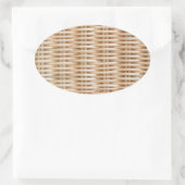 bultrug ovale sticker (Tas)
