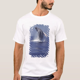 Bultrug springt uit het water (Megaptera T-shirt