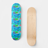 bultrug walvissen skateboard (Voorkant)