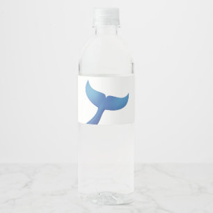 Bultrug Whale Tail V2 Waterfles Etiket