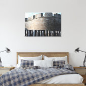 Bulwark ForTS Saint Malo Brittany Canvas (Insitu (Slaapkamer))
