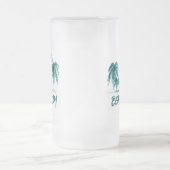 Bum de plage Verre décongelé Bière Mug (Centre)