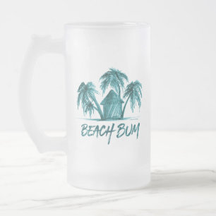 Bum de plage Verre décongelé Bière Mug