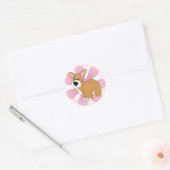 Bum Shaker Corgi Stickers (Enveloppe)