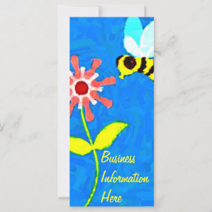 Bumble Bee 2012 Calendrier Signet Carte De Rack
