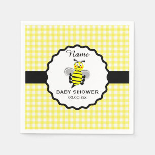 Bumble Bee Baby shower Paper Napkin Servet