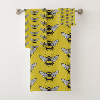 Bumble Bee Bad Handdoek