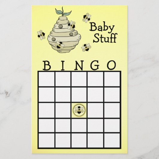 Bumble Bee Bingo (Voorkant)