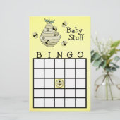 Bumble Bee Bingo (Staand voorkant)