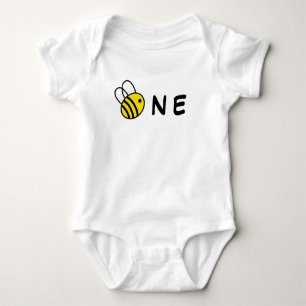 Bumble Bee Birthday 1st Romper