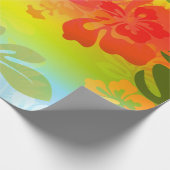 Bumble bee bloem cadeau papier (Hoek)