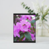 Bumble Bee Briefkaart (Staand voorkant)