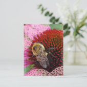 Bumble Bee Briefkaart (Staand voorkant)