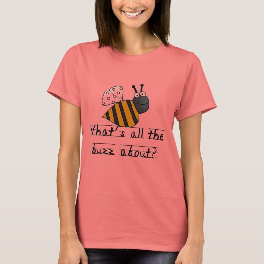 Bumble Bee Buzz Tshirts en cadeautjes (Voorkant)
