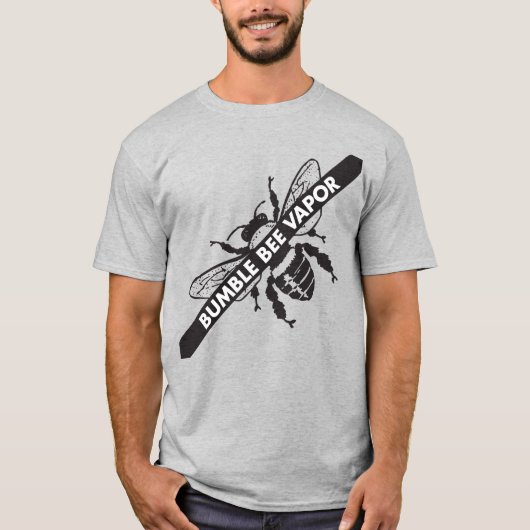 Bumble bee damp Long hoeve Tee Shirt (Voorkant)