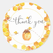 Bumble Bee Dank Je Favor Sticker (Voorkant)