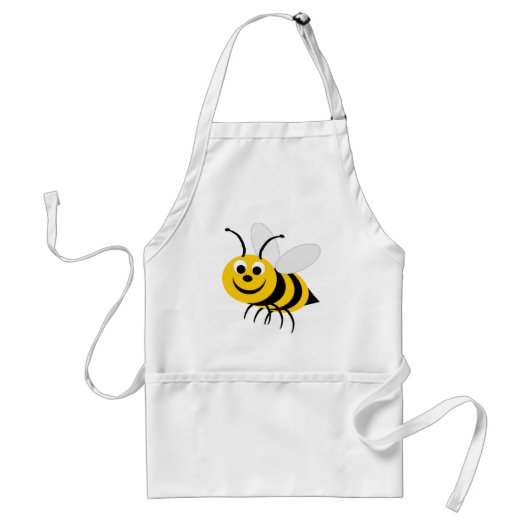 Bumble Bee Design Standaard Schort (Voorkant)