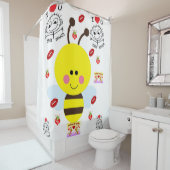 Bumble Bee Douche rideau (En situation)