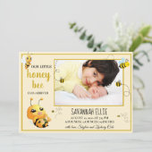 Bumble Bee Faire-part de naissance (Debout devant)