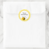 Bumble Bee Favor Stickers (Tas)