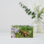 Bumble Bee Flying Visitekaartje (Staand voorkant)