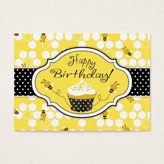 Bumble Bee Gift Tag (Devant)