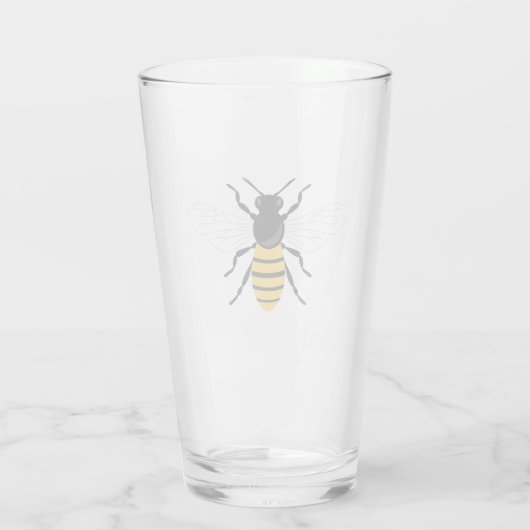 Bumble Bee Glas (Achterkant)