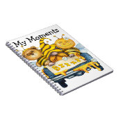 Bumble Bee, Gnome, Bear Spiral Carnet Photobook (Côté Droit)