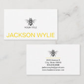Bumble Bee Gold Professional Visitekaartje (Voorkant / Achterkant)