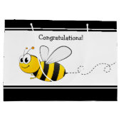 Bumble Bee Grand sac cadeau (Dos)