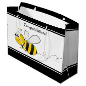 Bumble Bee Grand sac cadeau (Dos Angle)