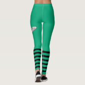 Bumble Bee green Leggings (Achterkant)