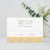 Bumble Bee Honey Baby shower RSVP (Debout devant)