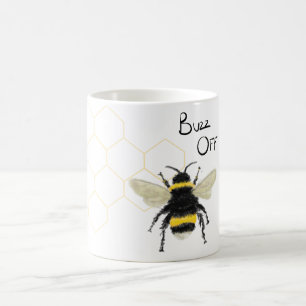 Bumble Bee Honeycomb Pun Mok