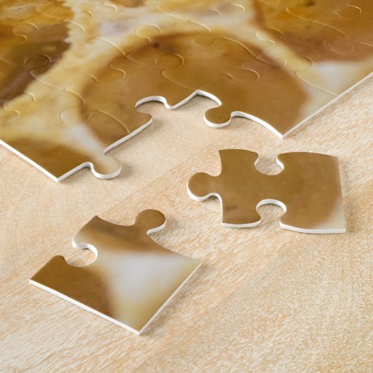 Bumble Bee Inside Honeycomb Jigsaw Puzzle (Côté)