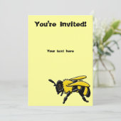 Bumble Bee, invitation (Debout devant)
