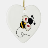 BUMBLE BEE KERAMISCH ORNAMENT (Rechts)