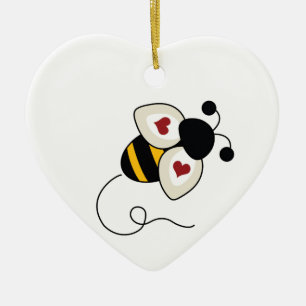 BUMBLE BEE KERAMISCH ORNAMENT