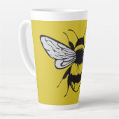 Bumble Bee Latte Mok (Linkerhoek)