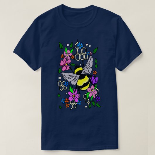 Bumble Bee Love T-shirt (Design voorkant)