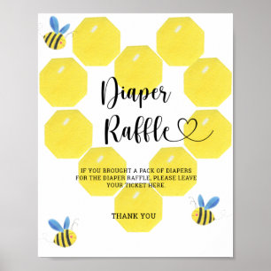 Bumble Bee luiers verlotingsactie Poster