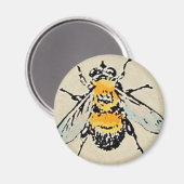 Bumble Bee Magnet Magneet (Voorkant / Achterkant)