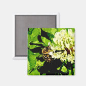 Bumble Bee Magnet Magneet (Voorkant / Achterkant)