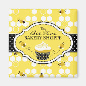 Bumble Bee Magnet SQBIZ Magneet (Voorkant)